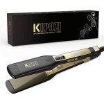 Lisseur cheveux professionnel fer  lisser kipozi anti frisottis titane plaques en cramique extra larges ...
