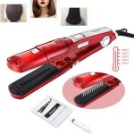 Lisseur cheveux redresseur de vapeurdegrs rglable fer lisser curleur rapide styling outils professionnel ...