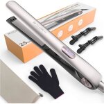 Lisseur cheveux2 en 1 lisseur boucleur cheveux antistatique rev�tement c�ramique�cran lcdfer � lisser ...