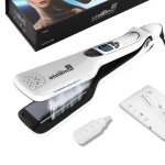 Lisseur vapeur - plaques en c�ramique extra larges - 5 vitesses - alimentation rotative 360� - jusqu� ...