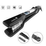 Lisseur vapeur - plaques en c�ramique extra larges?5 vitesses - alimentation rotative 360� - jusqu� 230�c ...