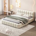 Lit 140 x 190 avec tte de lit et sommier lit double tapiss lit au sol cadre de lit 140x190 avec sommier ...