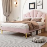 Lit 2 personnes 140x200 cm avec tête de lit réglable en hauteur cadre de lit avec sommier à lattes en ... Lit 2 personnes 140x200 cm avec tête de lit réglable en hauteur cadre de lit avec sommier à lattes en ...