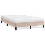 Lit adulte - 120x190 cm lit double cadre de lit cappuccino similicuir chy95412515 Lit adulte - 120x190 cm lit double cadre de lit cappuccino similicuir chy95412515
