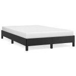 Lit adulte - 120x190 cm lit double cadre de lit noir similicuir chy43119707