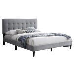 Lit adulte 160x200 / 140x200 cm - lit rembourr� avec sommier - lit double 200x160cm - t�te de lit matelass�e ...