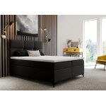 Lit adulte 180x200 cm limba - avec matelas ressorts intgrs rangement et surmatelas - tissu velours ...
