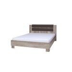 Lit adulte + chevets + sommier romi. couchage 180x200 cm. ensemble design pour chambre à coucher. Lit adulte + chevets + sommier romi. couchage 180x200 cm. ensemble design pour chambre à coucher.