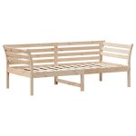 Lit banquette 2 places - canap� / lit de jour - multifonctionnel - 75x190 cm bois de pin massif cal3271936 ...