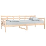 Lit banquette 2 places - canap / lit de jour - multifonctionnel - bois de pin massif 90x200 cm cal9948269 ...