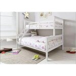 Lit superpos� 2 + 1 batna blanc 140x190 + 90x190 cm