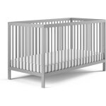 Lit b�b� 60x120 - lit � barreaux pour b�b� - r�glable en hauteur - barreaux amovibles - bois de h�tre ...