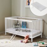 Lit bb 70x140 matelas inclus - lit  barreaux pour bb - rglable en hauteur - barreaux amovibles ...