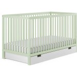 Lit bb 70x140 - matelas inclus - lit  barreaux avec tiroir - rglable en hauteur - barreaux amovibles ...