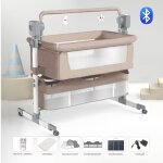 Lit bb lectrique berceau cododo - magic zc - rglable en hauteur avec matelas moustiquaire panier ...