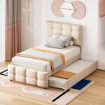 Lit cabane 90x200 cm lit enfant en bois massif avec barreaux lit cabane enfant avec sommier  lattes ...