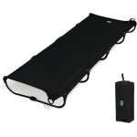 Lit de camp pliable ultralger 3kg lit pliant 1 personne portable confortable pour voyage pche plage ...