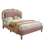 Lit 90 x 190 lit simple lit enfant avec sommier et ledlit enfant fille en velourstête de lit réglablerose ... Lit 90 x 190 lit simple lit enfant avec sommier et ledlit enfant fille en velourstête de lit réglablerose ...