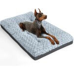 Lit pour chien grande taille - sightmark - 107x71 cm - coussin moelleux - lavable en machine - imperm�able ...