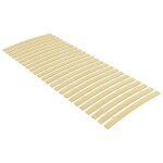 Lit classique simple - sommier � lattes avec 24 lattes 80x200 cm deco ja7254890