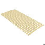 Lit classique simple - sommier � lattes avec 24 la latte de rechange pour sommier avec 24 lattes 90x200 ...