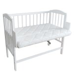 Lit cododo 2en1 - lit berceau b�b� - 90x40 cm - matelas inclus - r�glable en hauteur - berceau cododo ...