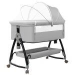 Lit cododo bébéavec matelas et moustiquaire table à langermode balancelle et inclinaison6 hauteur réglablepour ... Lit cododo bébéavec matelas et moustiquaire table à langermode balancelle et inclinaison6 hauteur réglablepour ...