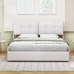 Lit coffre 160x200 avec led lit rembourr� en velours cadre de lit avec rangement lit double lit capitonn� ...