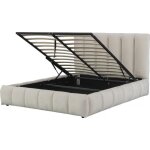 Lit avec coffre annie 160 x 200 cm - beige Lit avec coffre annie 160 x 200 cm - beige