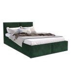 Lit coffre tesia 120x200 - sommier inclus vert sapin