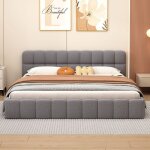 Lit double rembourr� 140x190lit capitonn�lit bubble avec sommier � latteslit 2 personneslit pour adultelin ...