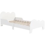 Lit pour enfant - aiyaplay - 3 � 8 ans - barri�re de s�curit� sommier � lattes inclus - 1435 x 745 x ...