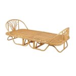 Lit enfant exotique 90 x 190 cm rotin arlo