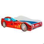 Lit enfant pour un garçon auto 4x4 160x80 sommier + matelas Lit enfant pour un garçon auto 4x4 160x80 sommier + matelas