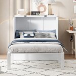 Lit escamotable 90x200 cm lit mural avec sommier � lattes lit pliant mural lit escamotable vertical avec ...