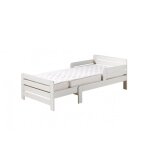 Lit �volutif jumper 140 avec matelas - blanc