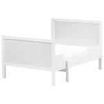 Lit extensible pour enfants en bois blanc 90 x 200 cm montigny