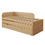Lit gigogne 3 places noha bois 90x200 cm