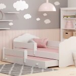 Lit gigogne double pour enfants fala ii 160x80 avec 2 matelas et 2 sommiers Lit gigogne double pour enfants fala ii 160x80 avec 2 matelas et 2 sommiers