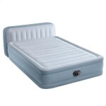 Lit gonflable - intex - dura - beam deluxe - 152x236x86 cm - multicolore - pompe intgre