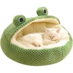 Lit hiver confortable en forme cocon pour chien lit pour chat moelleux semi - ferm� canap� canap� pour ...