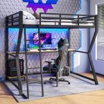 Lit mezzanine 90x200cm avec télécommande et bande lumineuse led lit enfant avec prise bureau + usblit ... Lit mezzanine 90x200cm avec télécommande et bande lumineuse led lit enfant avec prise bureau + usblit ...
