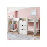 Lit mezzanine enfant 90x200 gain despace sécurisé lit mezzanine structure bois massif rangements intégrés ... Lit mezzanine enfant 90x200 gain despace sécurisé lit mezzanine structure bois massif rangements intégrés ...