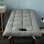 De lit pliable pour salon de beaut couvre - matelas de massage avec troumatelas de table de massage ...