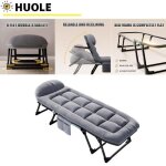 Lit pliant stable et portable pour la pause d�jeuner lit de 190 cm en tissu oxford plus large et plus ...