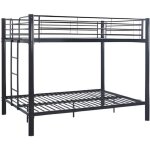 Lit superpos 4 places 2 + 2 colosse 140x190 cm sommier inclus