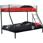 Lit superpos 3 places 2 + 1 mtal costo sommier inclus
