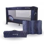 Lit de voyage portable mobiclinic pliable r�sistant tissu respirant sac de transport bleu mofli