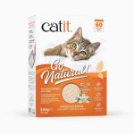 Litière - catit - go natural - 56 kg - végétale - ultra - agglomérante - sans poussière Litière - catit - go natural - 56 kg - végétale - ultra - agglomérante - sans poussière