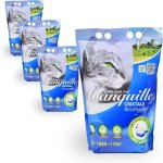 Litire pour chat cristale gel de silice et bicarbonite 4l - lot de 4